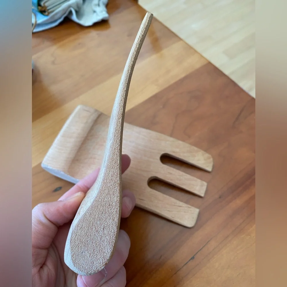 Handmade Salad Servers